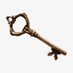 铜钥匙复古钥匙高清图片