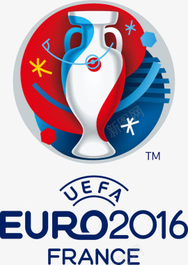 2016欧洲杯logo矢量图图标图标