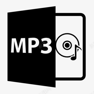MP4文件mp3格式文件图标图标