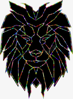 狮子装饰图案素材