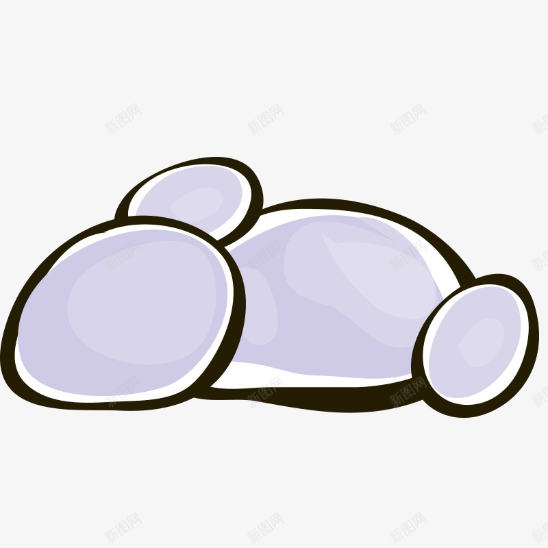 手绘卡通马路下休闲建筑png免抠素材_88icon https://88icon.com 交通 休闲 卡通 建筑 手绘 石头 马路下