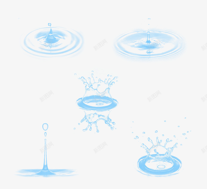 透明水滴png免抠素材_88icon https://88icon.com 水圈 水滴 水珠 水素材 水纹 水花