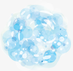 抽象炫彩气泡矢量图素材