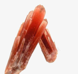 红色水晶石原石素材