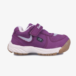 欧洲宝贝紫色秋冬款儿童机能鞋素材