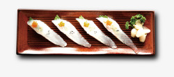 日本生鱼片摆盘木盘素材