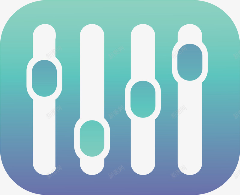 蓝绿色音乐播放调音台矢量图ai免抠素材_88icon https://88icon.com 渐变色 矢量png 矢量图 蓝绿色 调音台 调音台图标 调音台音效图 调音波纹 音乐 音乐播放 音效调节图