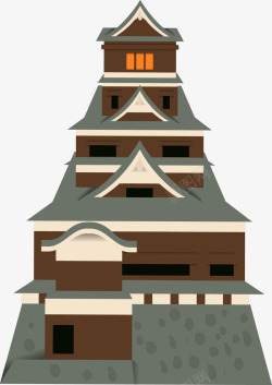 日本古建筑素材