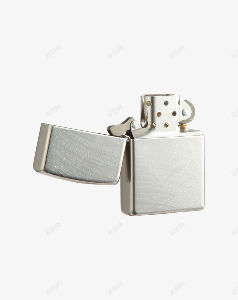 Zippo仿古银复古png免抠素材_88icon https://88icon.com ZIPPO Zippo 产品实物 打开 打火机 欧洲风 芝宝 金属