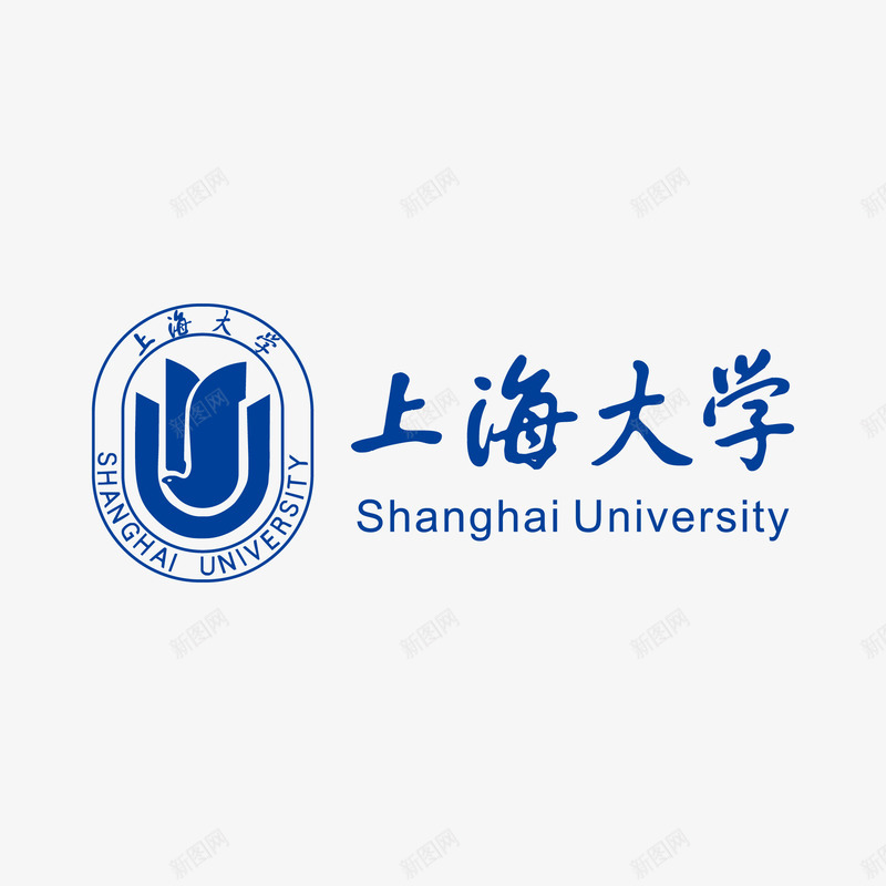 上海大学标志矢量图ai免抠素材_88icon https://88icon.com 上海大学 教育 标志 矢量图