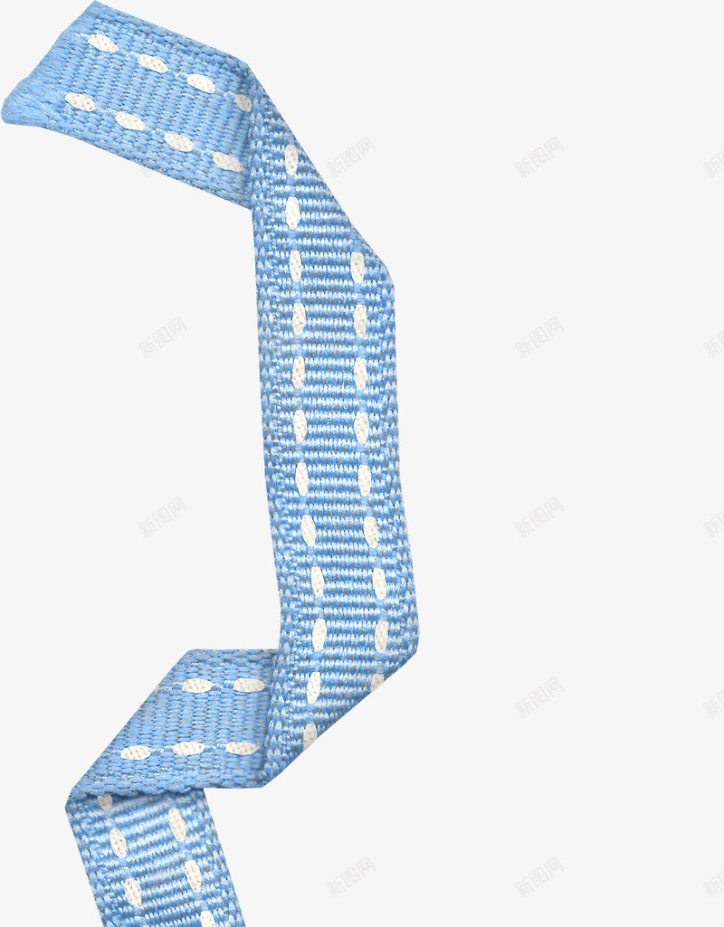 蓝色带子png免抠素材_88icon https://88icon.com 布带 布条 彩带 手绘布条 蓝色