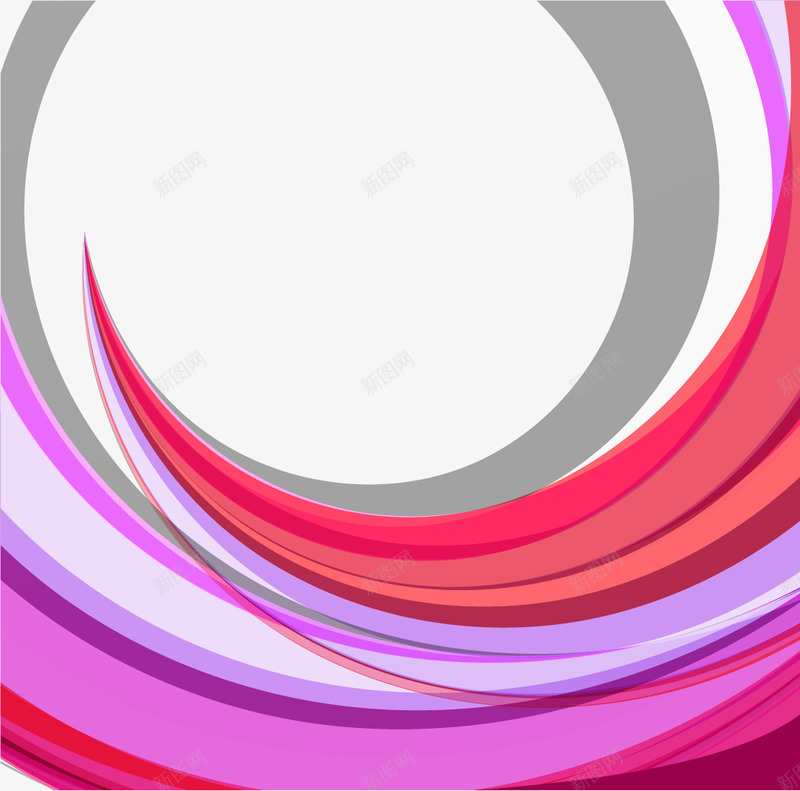 红色彩条背景png免抠素材_88icon https://88icon.com 彩条纹 抽象 矢量素材 科技背景 红色