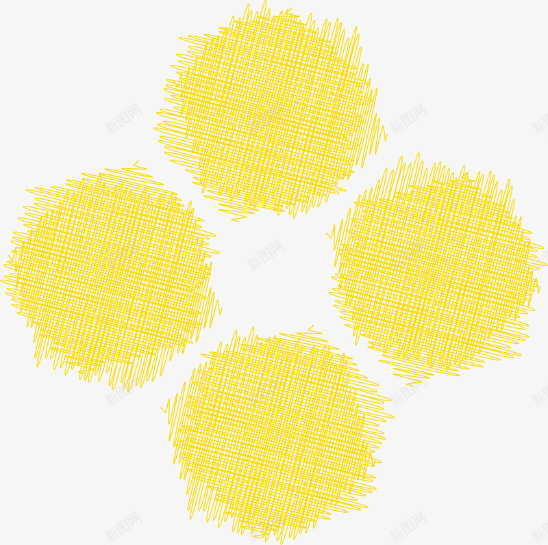 抽象黄色涂鸦背景矢量图eps免抠素材_88icon https://88icon.com 抽象 涂鸦 矢量素材 铅笔 黄色 矢量图