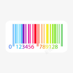 彩色条形码条形码AI高清图片