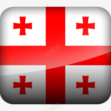 十字扣欧洲国家国旗图标图标