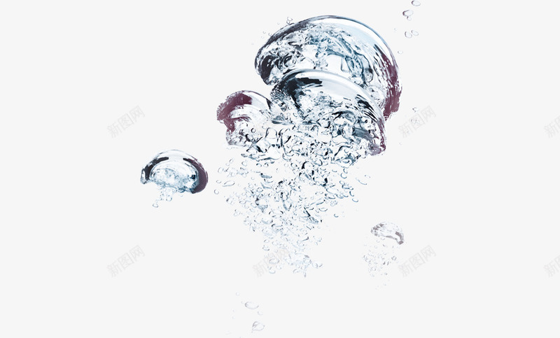 卡通手绘灰色的水波纹png免抠素材_88icon https://88icon.com 创意 动漫动画 卡通手绘 水珠 灰色水波纹 简约