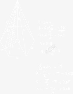 教学公式手绘化学方程式高清图片