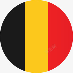比利时国旗欧洲国家的国旗素材