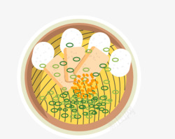 特色美食矢量图素材