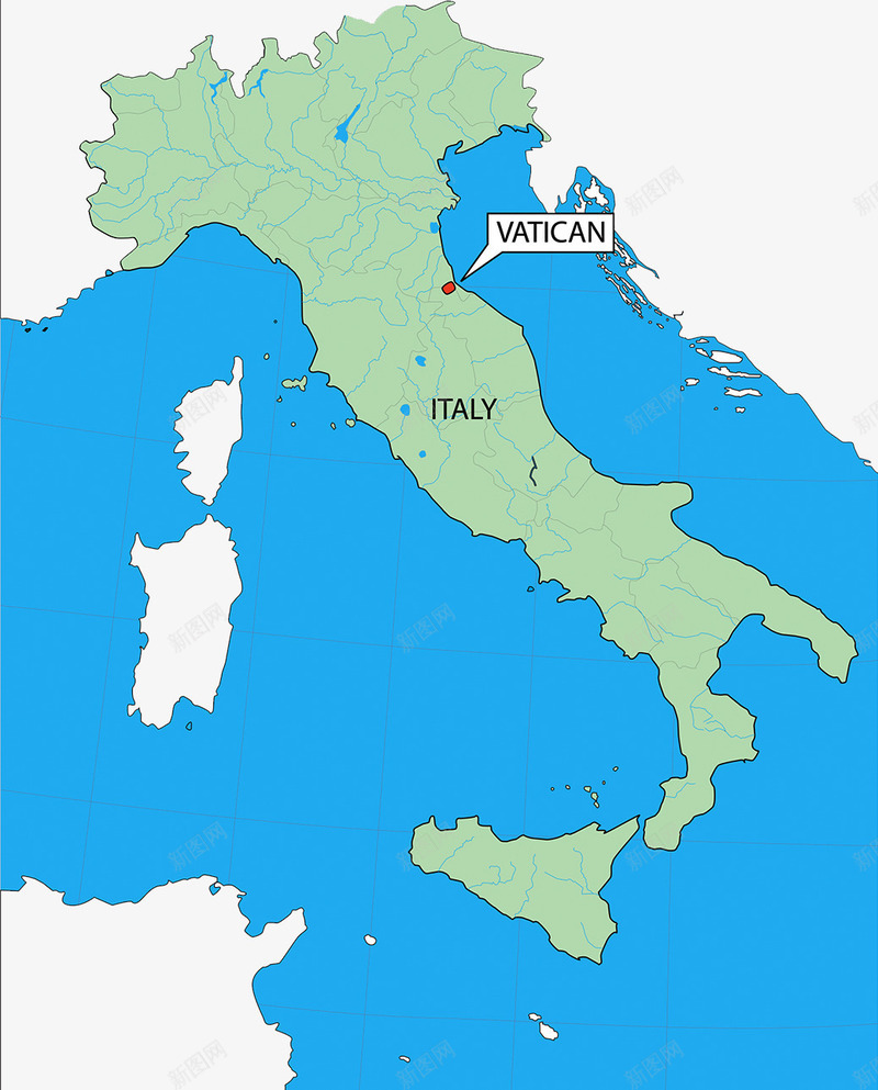 欧洲意大利地图png免抠素材_88icon https://88icon.com 大陆板块 意大利地图 欧洲 海滨 目的地