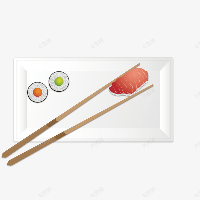 美味寿司日本料理png免抠素材_88icon https://88icon.com 俯视 寿司 日本 桌子俯视 食物