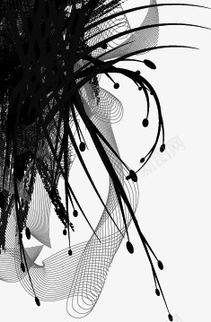 黑色线条海报背景七夕情人节png免抠素材_88icon https://88icon.com 七夕 情人节 海报 线条 背景 黑色