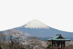 旅行景区日本富士山素材