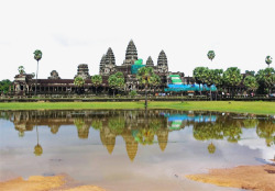 柬埔寨王国风土人情风景素材