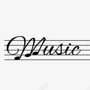 MUSIC音乐矢量图图标图标