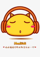 听音乐的猫png免抠素材_88icon https://88icon.com 动物 卡通 可爱 手绘 猫 耳机