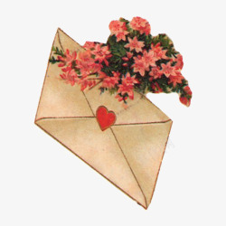 老式信封复古信封高清图片