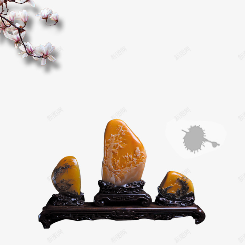 中国风psd免抠素材_88icon https://88icon.com 中国古代 中国风装饰 书房 书房拍摄 古代 石头 装饰