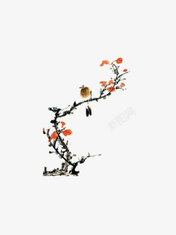 山花简单的传统高清图片