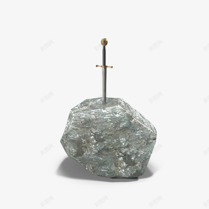 在石头上的神剑png免抠素材_88icon https://88icon.com 在石头上 石头 神剑 箭穿石