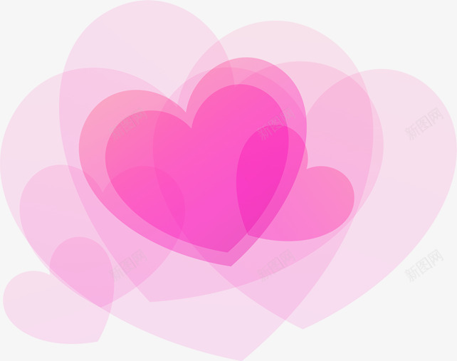 梦幻柔美心形七夕png免抠素材_88icon https://88icon.com 七夕 心形 柔美 梦幻