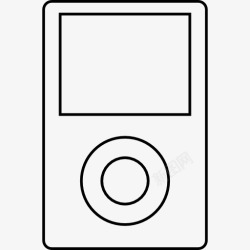 苹果MP4播放器MP4播放器图标高清图片