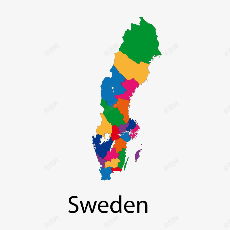 地图欧洲地图png免抠素材_88icon https://88icon.com Swede 国家 国家地图 地图 地图元素 平面 彩色 插画 欧洲地图