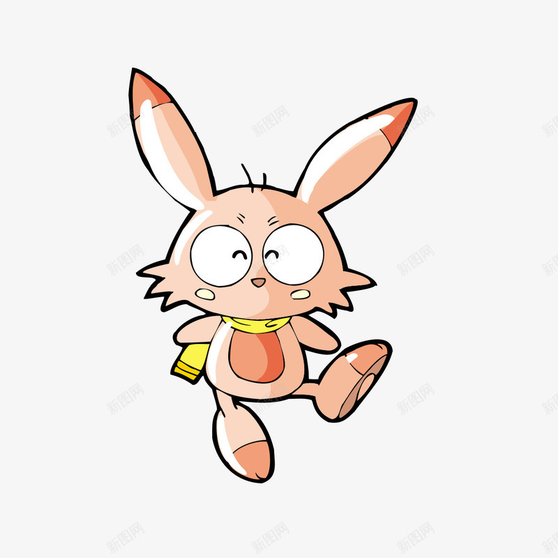 粉红色流氓兔动物png免抠素材_88icon https://88icon.com 兔子 动物 流氓兔 粉红色