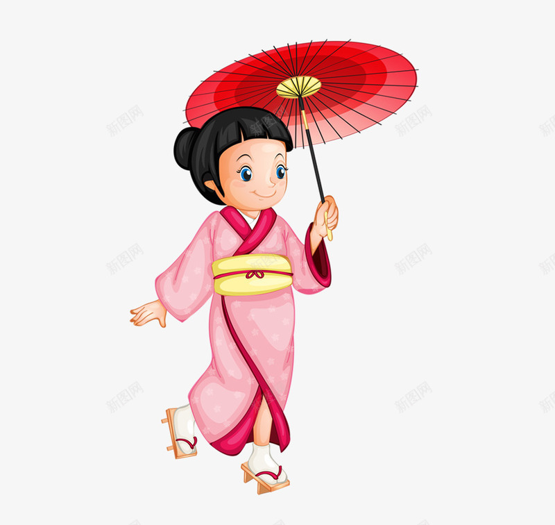 和服女人png免抠素材_88icon https://88icon.com 伞 和服 女 日本