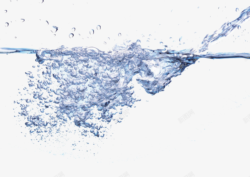 分散溅开的水中气泡png免抠素材_88icon https://88icon.com 分散 平面 水中 水中气泡 水珠 浮动 蓝色