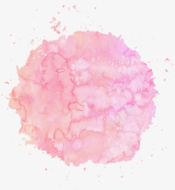 粉红色水粉斑点素材