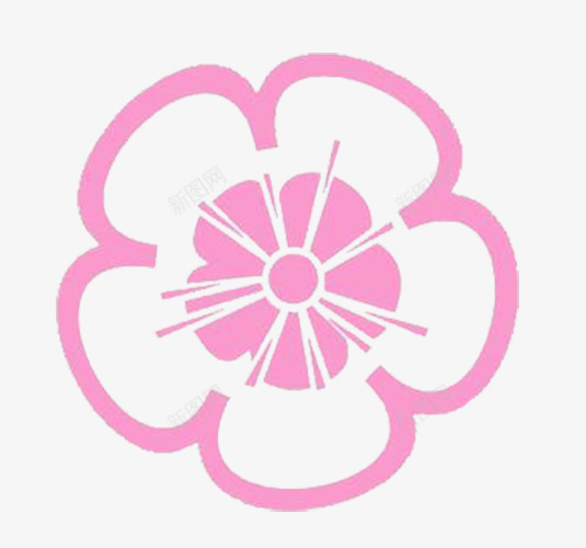 粉红色的花瓣图案png免抠素材_88icon https://88icon.com 图案 符号 粉红色 花瓣