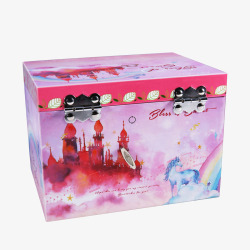 音乐盒子音乐盒首饰盒儿童女孩玩具高清图片