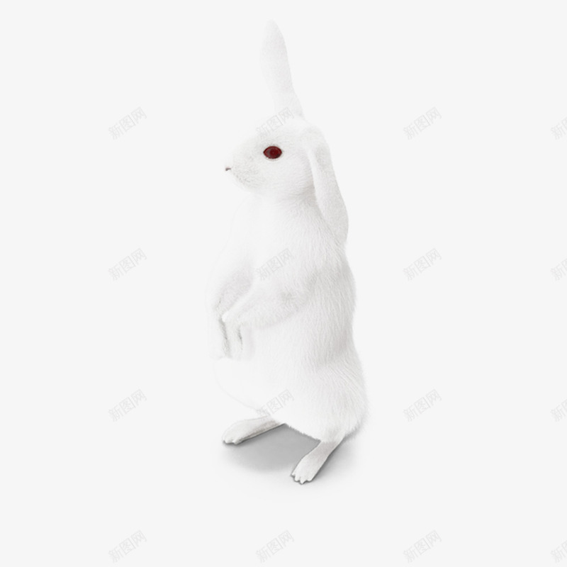 白兔子耷拉耳朵png免抠素材_88icon https://88icon.com 摆件 白兔子 耳朵 耷拉
