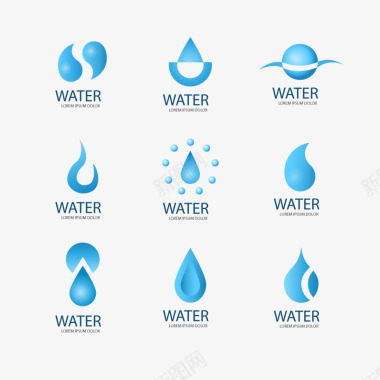 水水LOGO图标图标