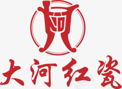 红瓷打荷红瓷白酒logo图标高清图片