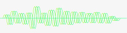 绿色均衡器彩色声波均衡器高清图片
