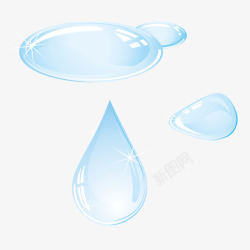 水滴水珠静态水泡素材