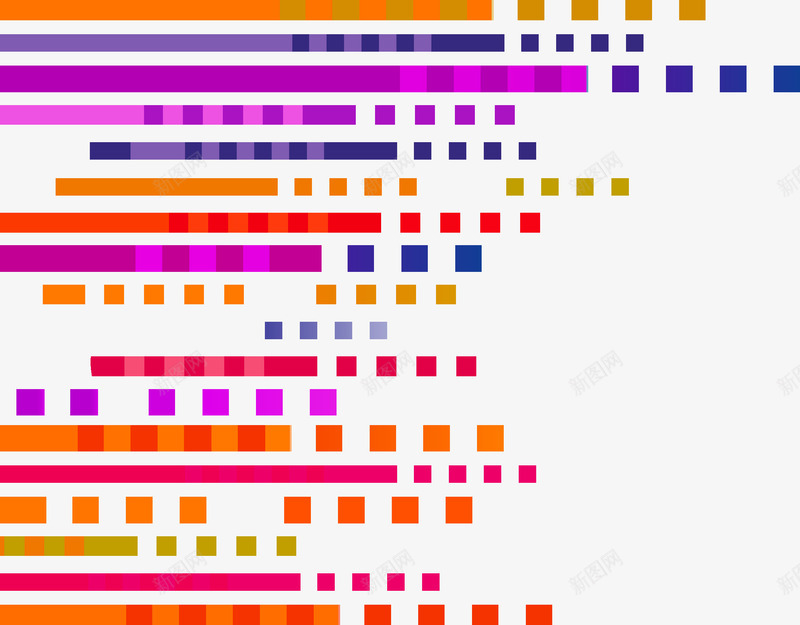 炫彩条纹方块png免抠素材_88icon https://88icon.com 多彩 方块 条纹 炫彩 线型 线条 背景
