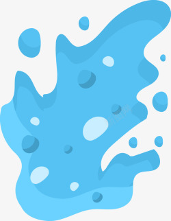 碎冰块创意蓝色碎冰块图高清图片